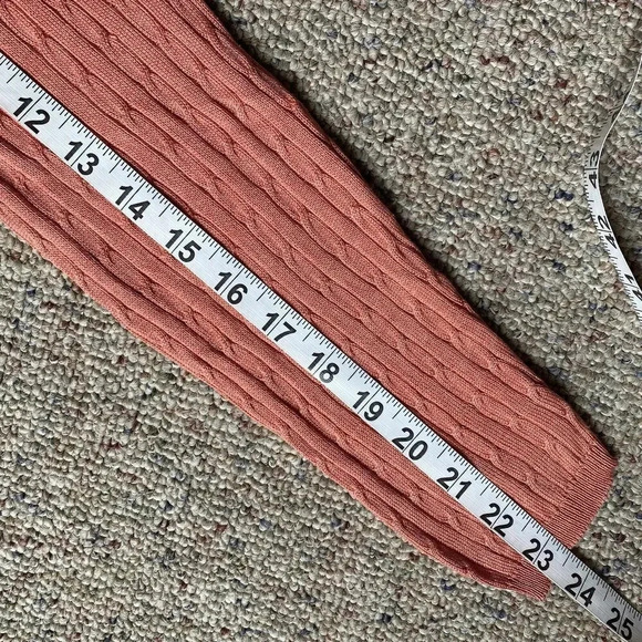 2 Fly Silk women’s L Fisherman Knit long sleeve button Up cardigan sweater Y2K - Picture 3 of 7